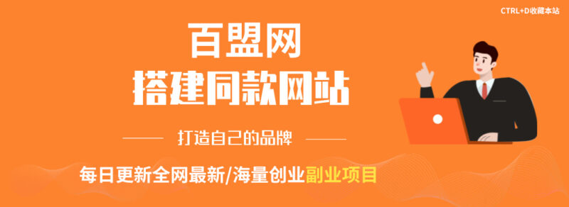 你还在到处找项目？还在当韭菜？我靠网创资源站一个月收入5万+，曾经我也是个失败者。-百盟网