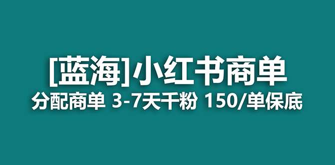 2023蓝海项目，小红书商单，快速千粉，长期稳定，最强蓝海没有之一-百盟网