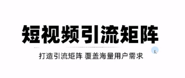 短视频引流矩阵打造，SEO+二剪裂变，效果超级好！【视频教程】-百盟网