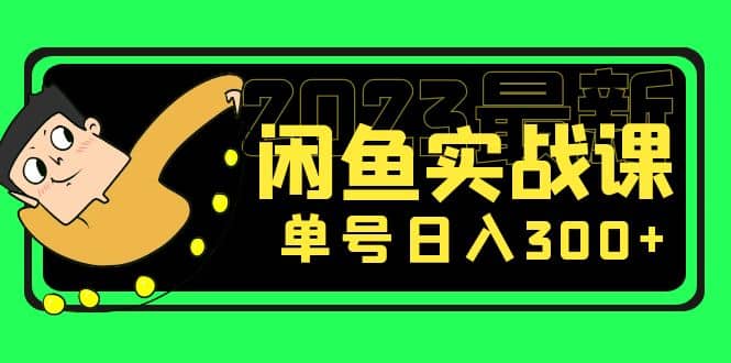 花599买的闲鱼项目：2023最新闲鱼实战课（7节课）-百盟网