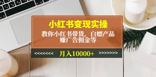 小红书变现实操：教你小红书带货，白嫖产品，赚广告佣金等-百盟网