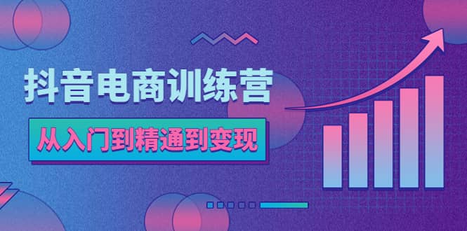 抖音电商训练营：从入门到精通，从账号定位到流量变现，抖店运营实操-百盟网