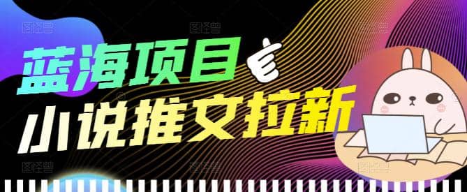 外面收费6880的小说推文拉新项目，个人工作室可批量做【详细教程】-百盟网