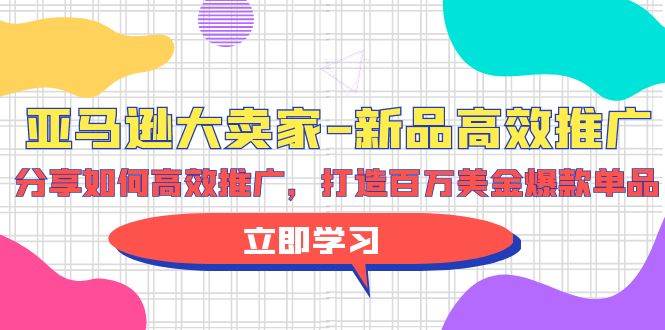 亚马逊 大卖家-新品高效推广，分享如何高效推广，打造百万美金爆款单品-百盟网