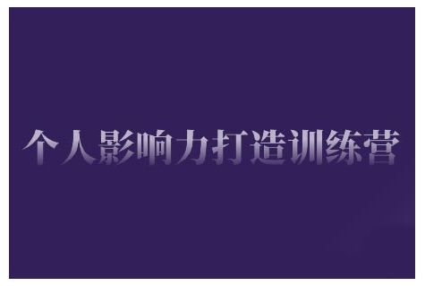 个人影响力打造训练营，掌握公域引流、私域运营、产品定位等核心技能，实现从0到1的个人IP蜕变-百盟网