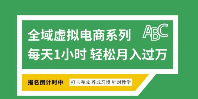 全域虚拟电商变现系列，通过平台出售虚拟电商产品从而获利-百盟网